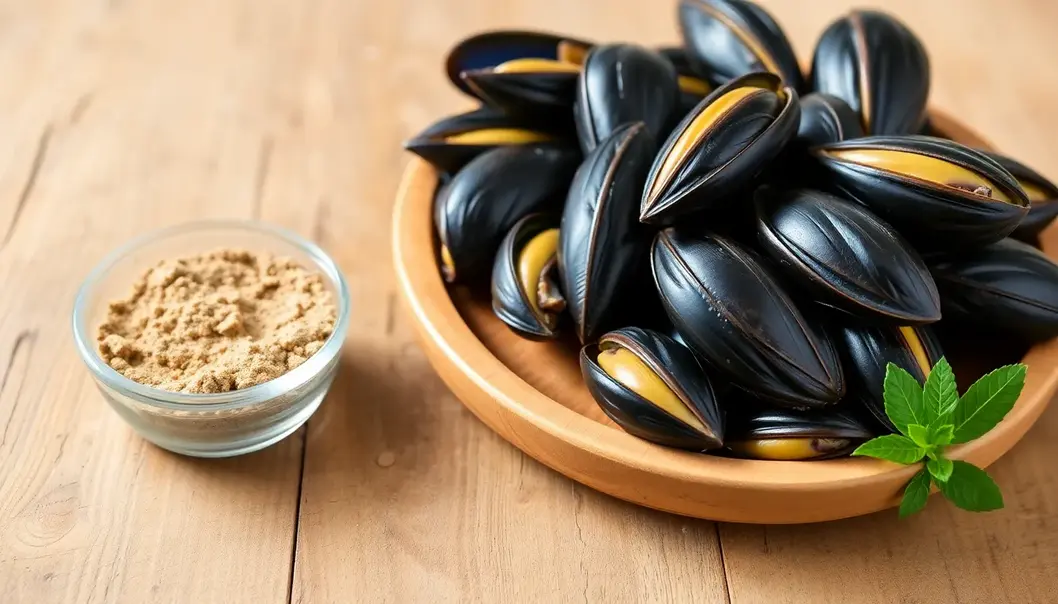 Green Lipped Mussels, a natural joint protector for pets.